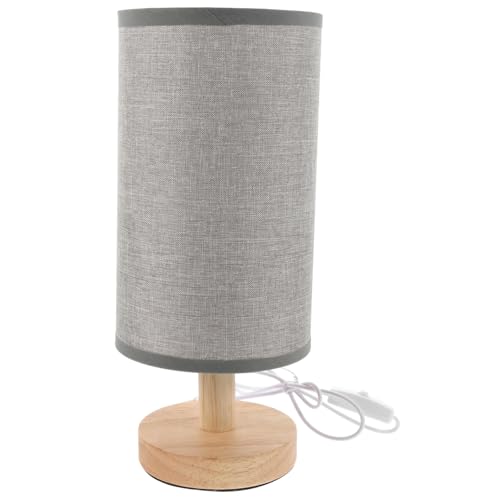 UKCOCO lámpara de mesa de lino USB lámpara de mesa con USB lámparas de mesa que funcionan con pilas flexo escritorio bedroom decor lampara de escritorio lámparas de noche lámpara de noche