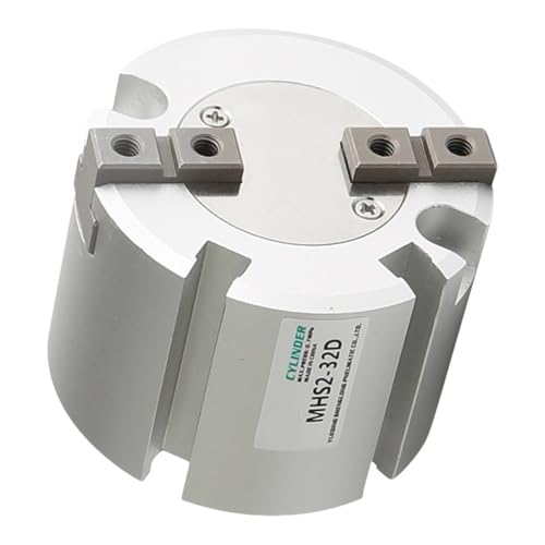 Pinza neumática paralela MHS3-20D de aluminio con garras de alta resistencia 4