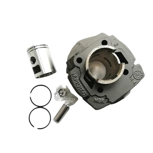 ZGMURAPUJ Cylindre Piston cylindre Kit De Culasse Moto Pour Mbk Av7, Pour Booster, Gros Alésage 39mm Avec Piston, Axe 13mm