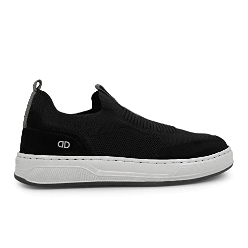 Sapatênis Knit Denim Bold Preto-Preto-39