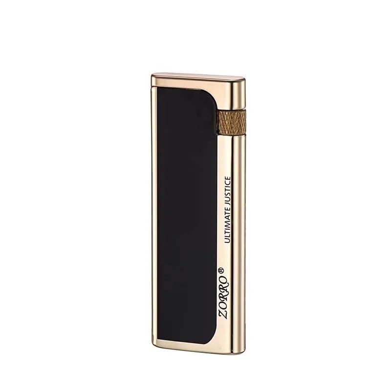 Amazon.com: Zorro Slim Butane Gas Lighter, Ultra-Thin Zinc Alloy