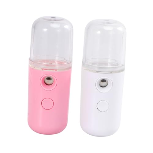 HONITANO 2 Humidificadores Faciales Fríos Dispositivo De Belleza Humidificador De Agua Termal Spray Refrescante Para El Cuidado Facial Spray De Agua De Rosas Mini Humidificador