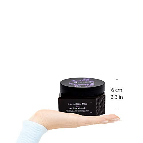 Saphira Divine Mineral Mud For Curly And Wavy Hair, Hair Moisturizer And Deep Conditioning Hair Mask For Shine And Bounce, Sulfate-Free, Paraben-Free, Vegan, 8.5 Ounce #TOP7