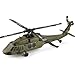 FunXylophy WL K170 RC Helicopter, 2.4G 4CH Flybarless 6-Axis Gyroscope Altitude Hovering RC Military Helicopter with Display Stand and Apron Takeoff Landing Pads (RTF Version)