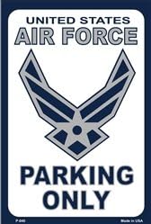 040 US Air Force Parking Only Sign - SP80016