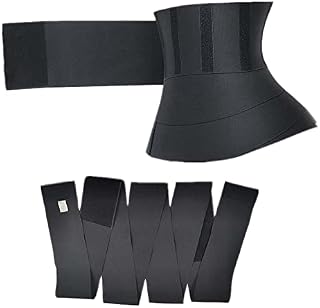 Waist Trainer Women, Waist Cincher Belt Shapewear Body Shaper Sports Girdles Waist Trimmer Postpartum Belly Wrap Adjustable Comfortable Lumbar Waist Support Belt for SlimmingFitness Workout, Unisex