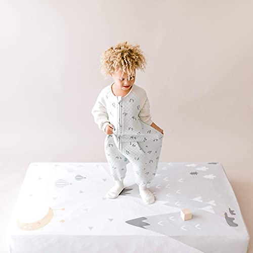 Tealbee Dreamsie Toddler Wearable Blanket With Sleeves | Baby Sleep Bag With Feet For Walkers And Walking Baby. Tog 0.8 Toddler Sleep Suit To Keep Warm (2T-3T) #TOP7