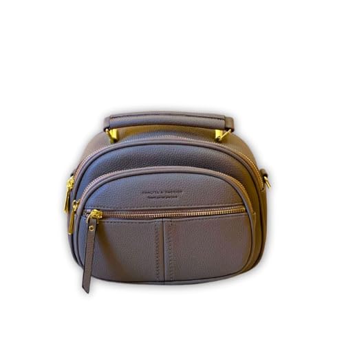 Bolsa de Mão e Tiracolo Feminina Chalita (Caqui)