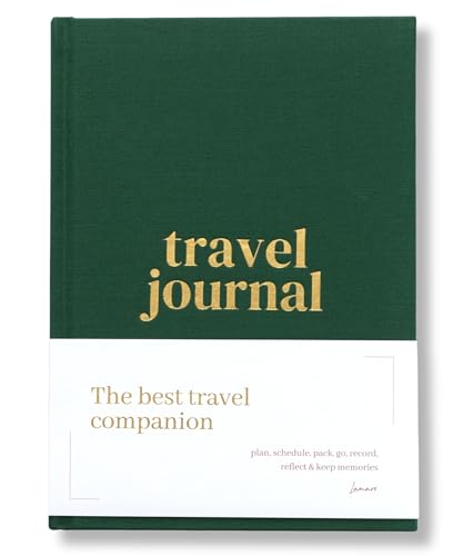 Lamare Travel Journal for Women & Men - Travel Scrapbook,