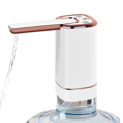 Niesel Bomba Distribuidor de Agua,Bomba Automática Silenciosa para Botella De Galón - Accesorios De Bebida Silenciosa para Hogar Salón Cocina Restaurante Oficina