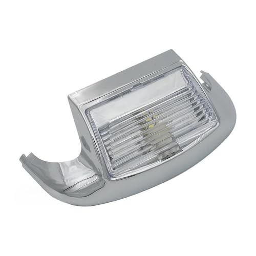 Feu stop moto LED chromé : résoud l'éclairage faible de votre FLSTC