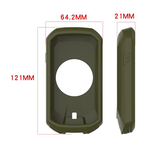 Capa de silicone para Garmin Edge 1050, capa protetora portátil para Garmin Edge 1050, à prova d'ág
