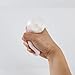 Nee Doh Snowball,Squishy Stress Round Ball Pressure Relief Toy with Snowflakes Inside, 2.5 Inch Sensory Toy Crunchy Snowball for Kids Adults Friends Families to Increase Hand Flexibility (1#Pink)