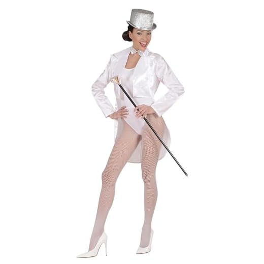 W WIDMANN MILANO Party Fashion - Kostüm Frack aus Satin, Showgirl, Zirkusdirektorin, Faschingskostüme