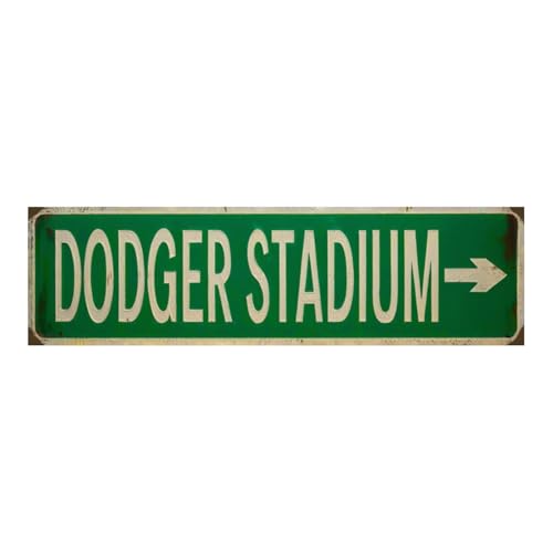 ​Vintage Metal Signs Baseball 16x4-Aluminum Art for Boys Bedroom; Decor and Gift for Baseball Loving Kids