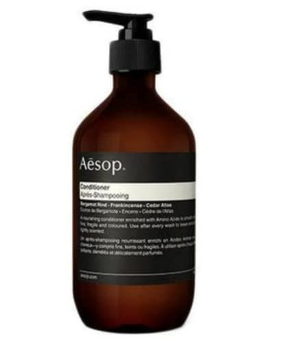 Aesop Hair Conditioner With Bergamot Peel, Frankincense And Atlas Cedar Bark Oil For Fine Hair, Damaged Hair And Hair Damaged By Coloring - Made In Australia - Essential Hub - 500 Ml., Clear #TOP6