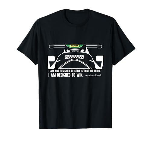 Diseñado para Ganar - Senna Camiseta
