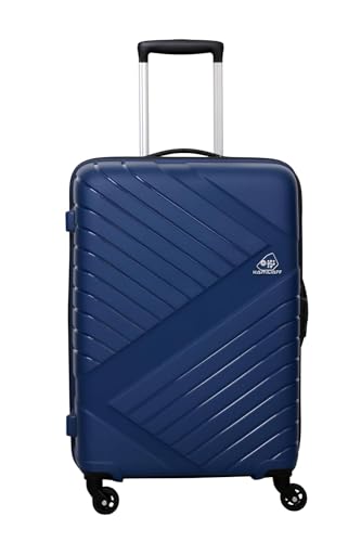 Image of American Tourister Kamiliant Set of 3 Trolley Bags 55 cm, 68 cm and 79 cm Small, Medium and Large Hard-Sided Polypropylene 4 Wheeler Spinner Luggage (Navy)