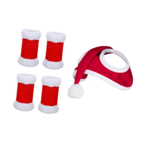 Bandages pour jambes de cheval et bonnet de Noël harayaa pour costume réussi
