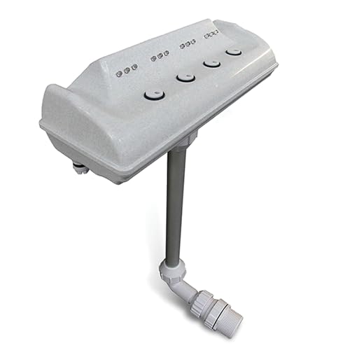 LED Lighted Cascade Waterfall Swimming Pool Fountain - 17"