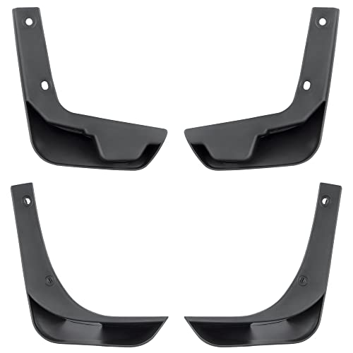Image of BOXI Set of 4 Front and Rear Side Mud Flaps Splash Guards Fit for Nissan March Micra K13 2010 2011 2012 2013 All Engine Hatchback