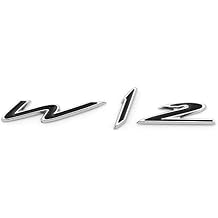 Bruce & Shark Metal Wing W12 Emblem Badge Sticker Fits for Bentley Genuing Continental GT GTC