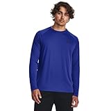 Under Armour Men's Velocity Long Sleeve T Shirt, (400) Royal / / Black, Small