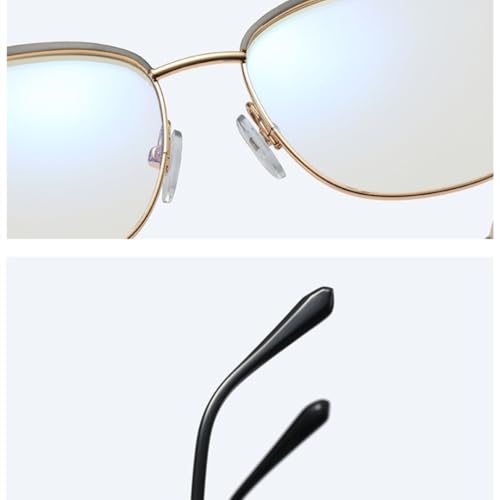 Lunettes œil de chat en métal fin, l'accessoire géométrique chic et durable - 6
