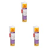 SIKA – Bohrlochinjektion – SikaMur InjectoCream 100 Weiß – ideal zur Bekämpfung von Mauerfeuchte – wasserabweisend – 300 ml (Packung mit 3)