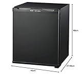 VINN DUNN 25L Mini Fridge with solid door/Hotel Minibar/Beer Fridge/Wine Cooler for Kitchen Table/Bedrooms Black - Image 5