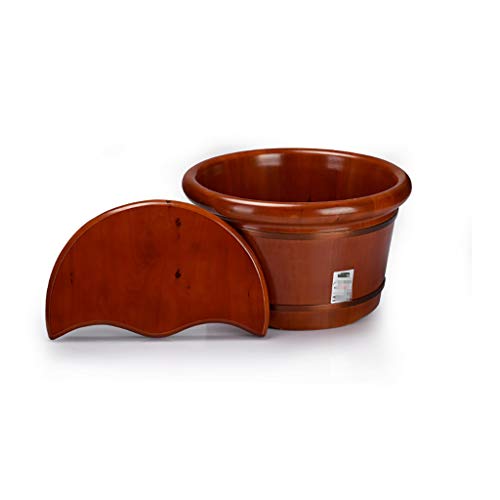 Barril de madera para baño de pies 26 cm alto miniatura 2