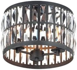 Maxim Madeline - 3 Light Flush Mount
