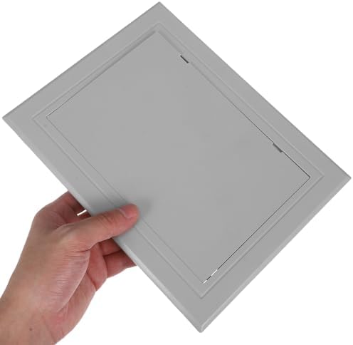 NUOBESTY PVC erişim kapağı, alçıpan duvarları için, bakım kapısı, dekoratif tasarım, banyoda sıhhi tesisat ve elektrik tesisatı için toz geçirmez kapak - Görsel 4