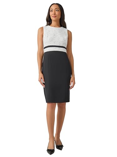 Kasper Women's Sheath Dress W/Waistband Frame