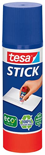 Tesa Colla Stick Promo - Colla Attacca E Stacca Per Carta E Cartone - Senza Solventi Ed Ecologica - 1 X 40 G