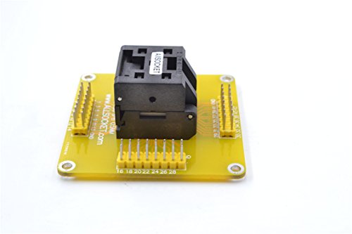 qfn32 mlf32 wlcsp32 qfn32-to-dip32 programming adapter testing socket pitch 05mm ic size 5x5 qfn325x5-05 cp ic550-0324-007-g new header pins solderingqfn325x5