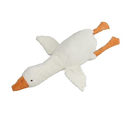 Peluche d'oie mignonne blanche de simulation modèle doux #4