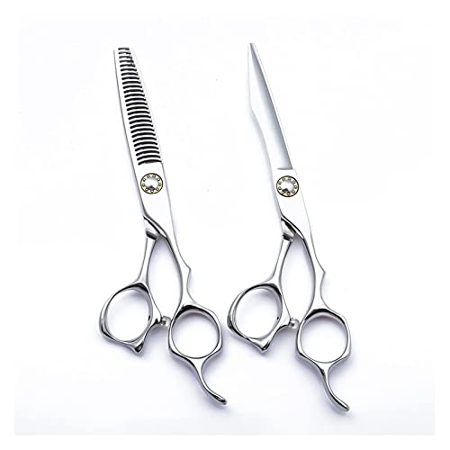 Ciseaux de coiffure vis à roulement personnalisée anti fatigue main