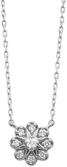 Amazon | [ポンテヴェキオ] 純プラチナ ダイヤモンド ネックレス 