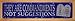 They Are Commandments Novelty Wood Mounted Small Metal Street Sign WB-K-1433