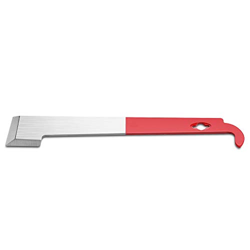 Flexzion Edelstahl-J-Haken, Bienenenstock-Rahmenheber, Wachsschaber für Imker 26,7 cm – Bild 6