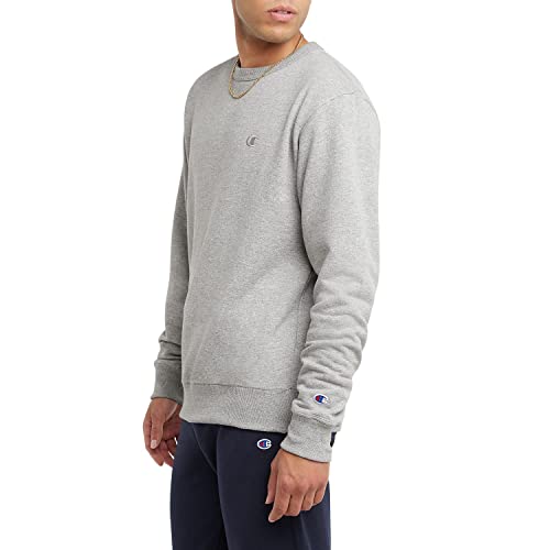 Champion Men's Powerblend Fleece Crew, Paint Splatter