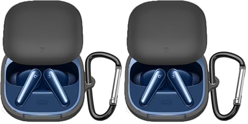 YAODLE Anker Soundcore Liberty 5 �p �P�[�X �J�o�[ Soundcore Liberty 5�p�ی�J�o�[ �ی�P�[�X �V���R���P�[�X �����[�d�\ �S�ʕی� �����h�~ �L�Y�h�~ �ϏՌ� �h�o �y�� ���[ �J���r�i�t��(Ank