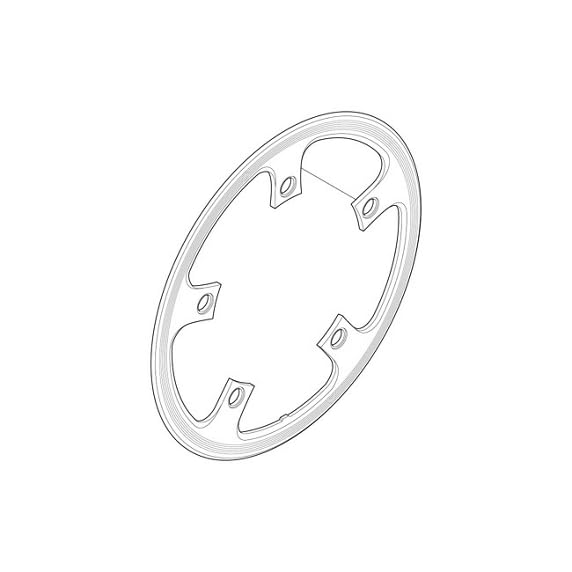 Shimano Fc-S501 anneau de protection de chaîne anti-déraillement noir pour pédalier