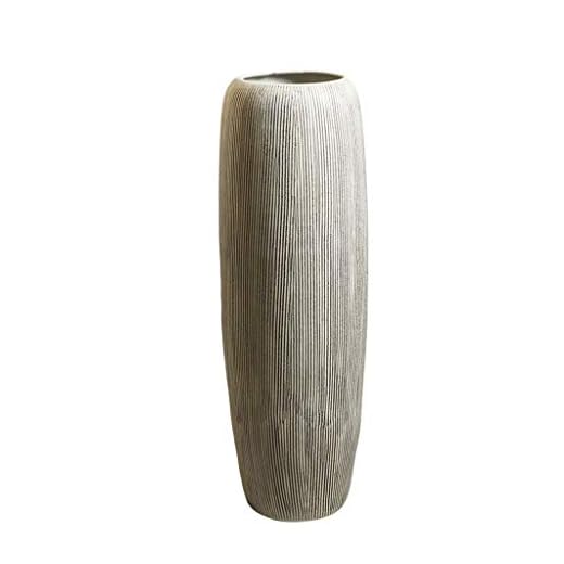 Vas Enkel Modern Retro Keramiska Torkade Blommor Golv Stor Vas Jingdezhen Ornament Vardagsrum Blomsterarrangemang Handgjorda Keramik Hantverk