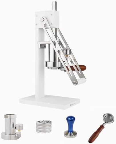 Manual Lever Espresso Maker, Espresso Press Machine, With Pressure Chamber, Piston, Powder Hammer, Bottomless Handle, For Home, Outdoor, Camping