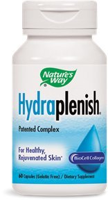 Natures Way Hydraplenish 60 Capsules. Pack of 3 bottles