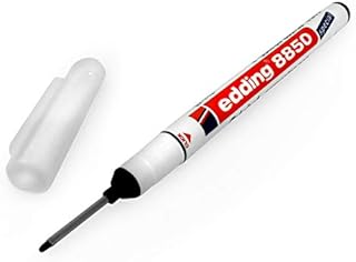 Edding 8850 Permanent Carpenter's Marker 0.7-1mm Extra Long Tip, Black