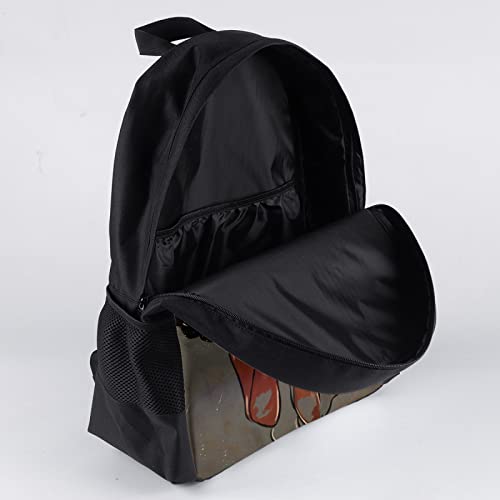 Black Women Backpack, African American Laptop Backpack for Women, African American Gifts, Black Magic Backpack Bag4