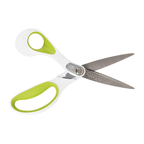 Westcott 16935 8-Inch Heavy-Duty Lefty Carbo-Titanium Scissors For Office And Home, Straight (16935) #TOP2